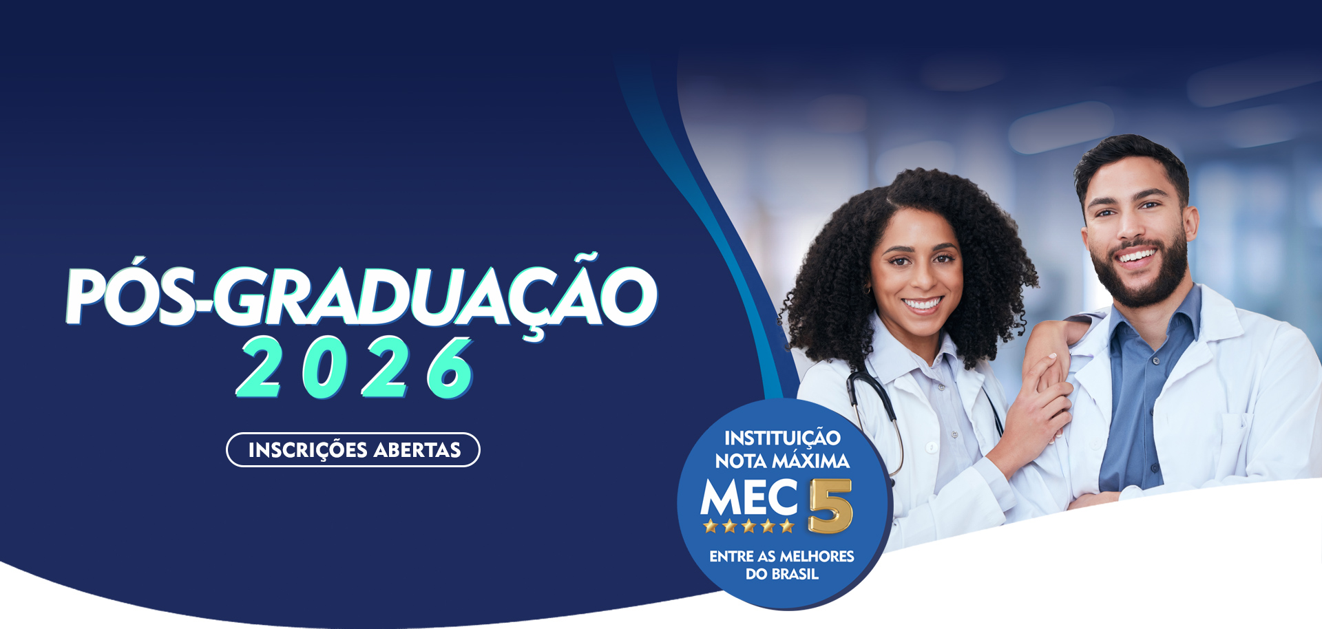 Pós 2026 - Inscrições abertas