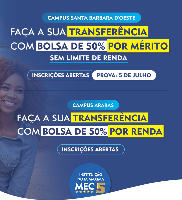 Faça sua Transferência para a FHO