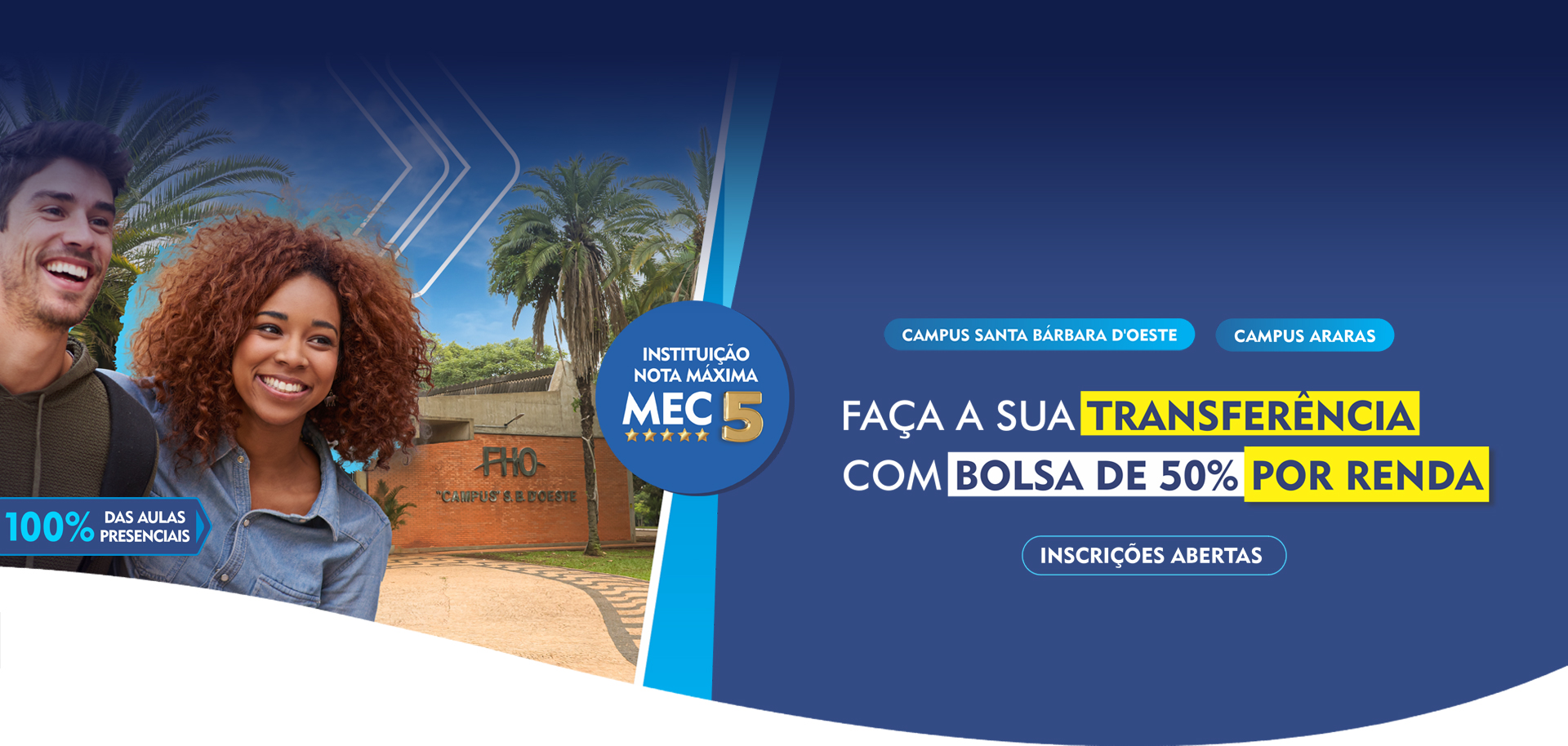 Faça sua Transferência para a FHO