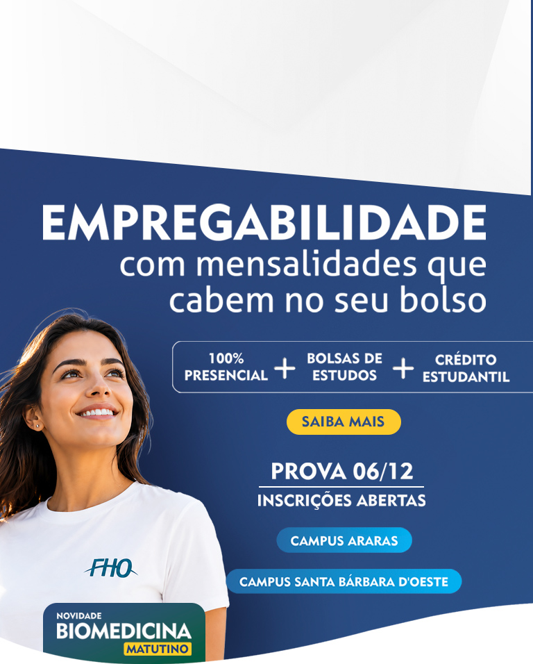 Vestibular FHO 2027