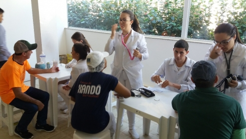 Foto 1 da ação de extensão