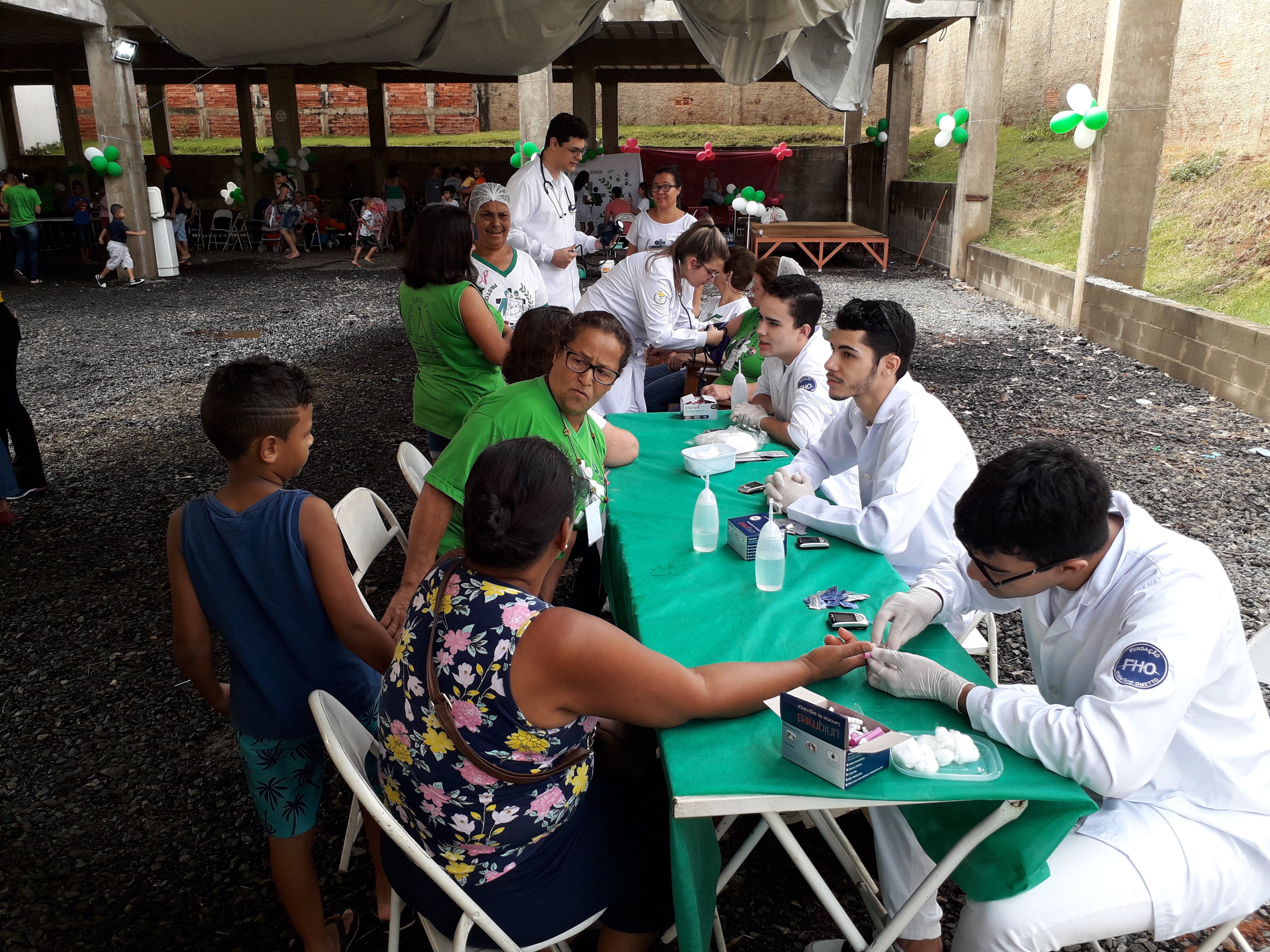 Foto 1 da ação de extensão