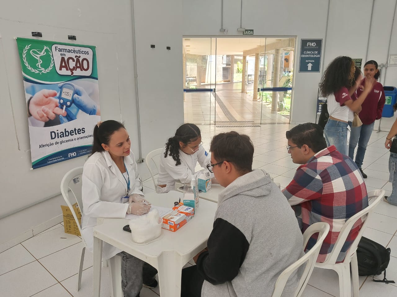 Foto 1 da ação de extensão